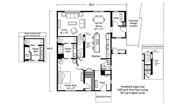 Benchmark Series / Annabelle Layout 114078