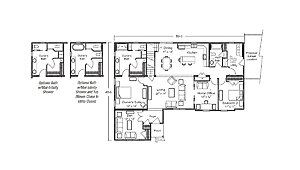 Benchmark Series / Triple Crown II Cape Cod Layout 114083