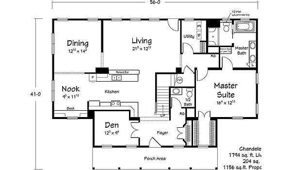Benchmark Series / Chandeleur II Layout 114084