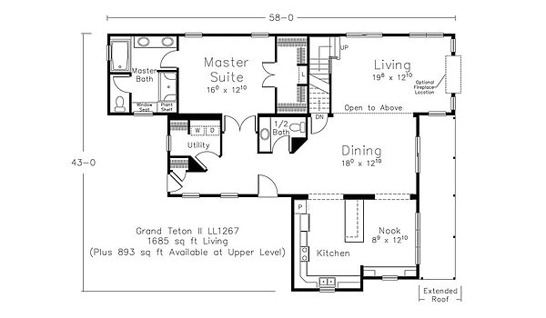 Benchmark Series / Grand Teton II Layout 114098