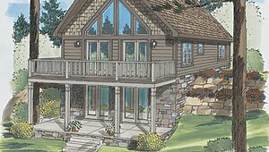 Benchmark Series / Herron II Chalet Exterior 114102