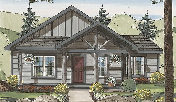 Benchmark Series / Applewood II Ranch A Exterior 134536