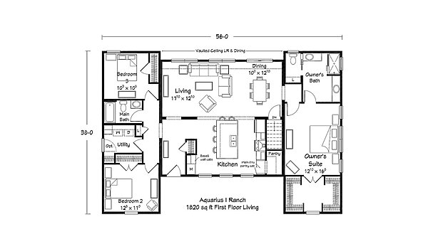 Benchmark Series / Aquarius Ranch Layout 134750
