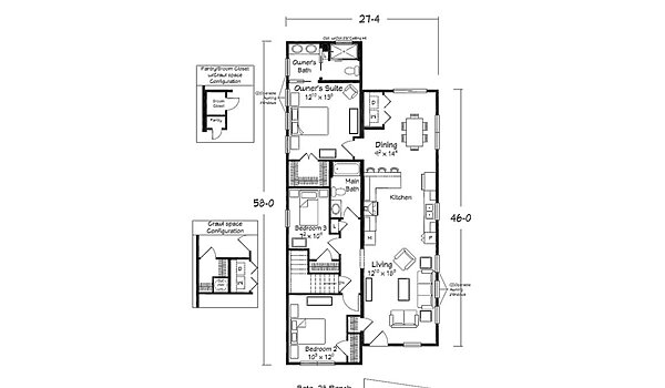 Benchmark Series / Beta Ranch Layout 134764