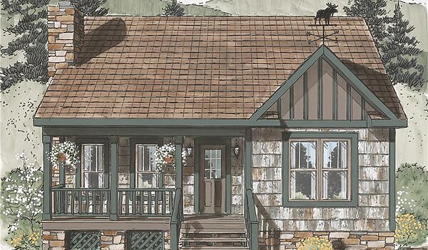 Benchmark Series / Cozy Cabin Exterior 134772