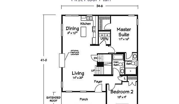 Benchmark Series / Cozy Cabin Layout 134774