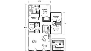 Benchmark Series / Dauphin Island III Layout 134799