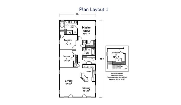 Benchmark Series / Dauphin Island II Layout 134801