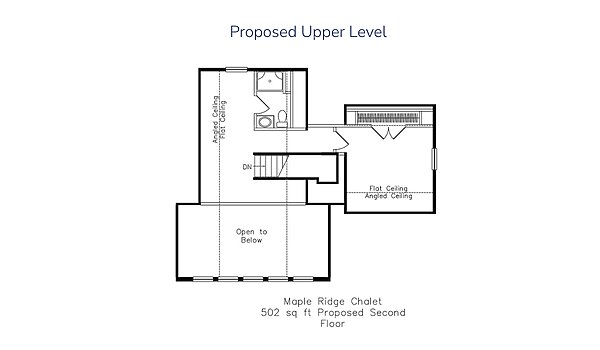 Benchmark Series / Maple Ridge Chalet Layout 134813