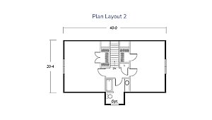 Benchmark Series / Oswego Cottage II Layout 134831