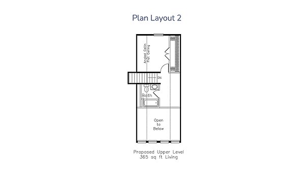 Benchmark Series / Old Bennington II Chalet Layout 134837