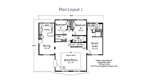 Benchmark Series / Northwoods Chalet Layout 134841