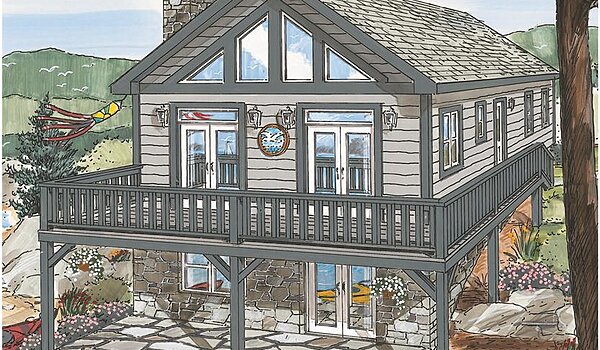 Benchmark Series / Woodlands II Cottage B Exterior 134882