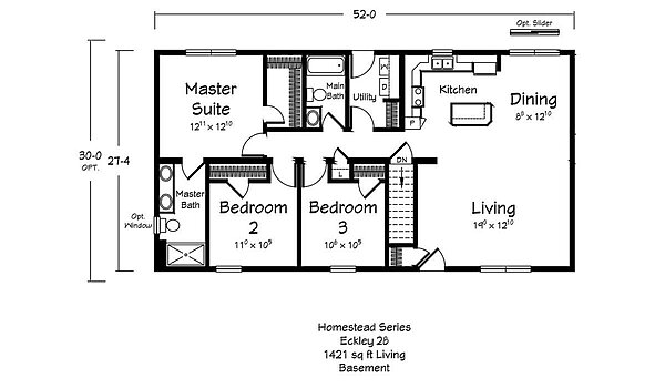 Homestead Series / Eckley Layout 98290