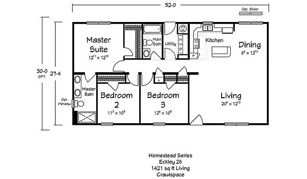 Homestead Series / Eckley Layout 98291