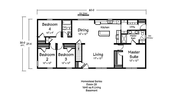 Homestead Series / Essex Layout 98323