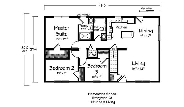 Homestead Series / Evergreen Layout 98326