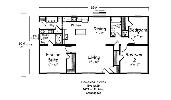 Homestead Series / Everly Layout 98330