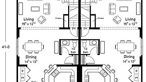 Multifamily Collection / Andrea Layout 98386