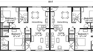 Multifamily Collection / Arlington II Layout 98391