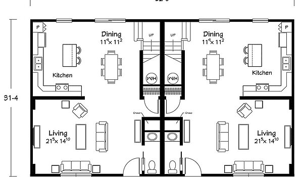 Multifamily Collection / Mill City Layout 98402