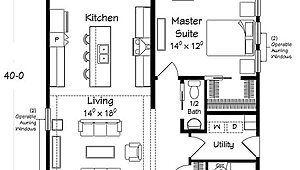 Modern Living Series / Aries Two Story Layout 98414