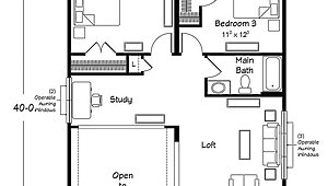 Modern Living Series / Aries Two Story Layout 98415