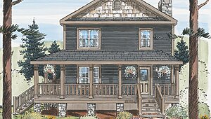 Lake & Lodge Collection / Blue Ridge Two Story Exterior 98439