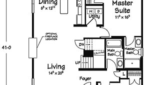 Lake & Lodge Collection / Cozy Cabin Layout 98440