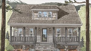 Lake & Lodge Collection / Craftsman Cottage II Exterior 98445