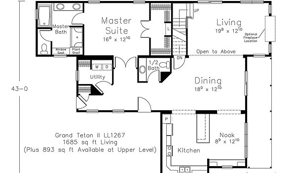 Lake & Lodge Collection / Grand Teton II Layout 98446