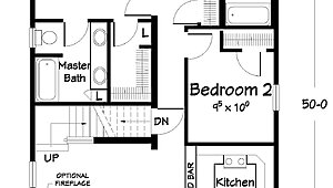 Lake & Lodge Collection / Herron II Chalet Layout 98452