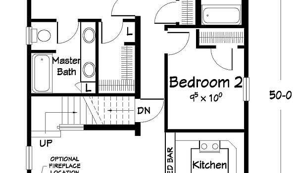 Lake & Lodge Collection / Herron II Chalet Layout 98452