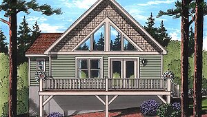 Lake & Lodge Collection / Old Bennington II Chalet Exterior 98469