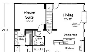 Lake & Lodge Collection / Oswego Cottage II Layout 98473