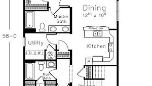 Lake & Lodge Collection / Sunrise-Sunset Cottage A Layout 98482