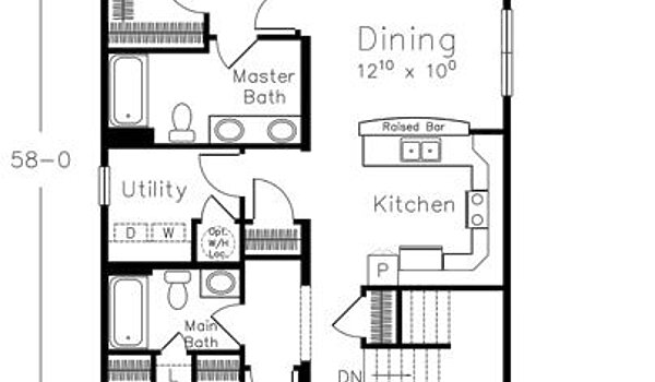 Lake & Lodge Collection / Sunrise-Sunset Cottage A Layout 98482