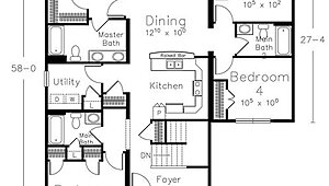 Lake & Lodge Collection / Sunrise-Sunset Cottage B Layout 98484