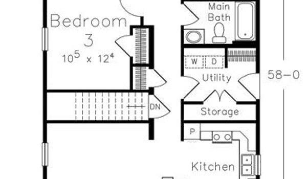 Lake & Lodge Collection / Woodlands II Cottage A Layout 98489