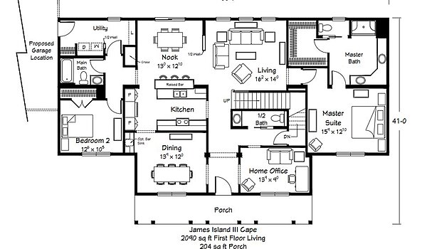 American Dream Collection / James Island III Layout 98548