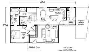 American Dream Collection / Jupiter Bay Cape Cod Layout 98572