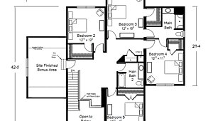 American Dream Collection / Monticello Layout 98600