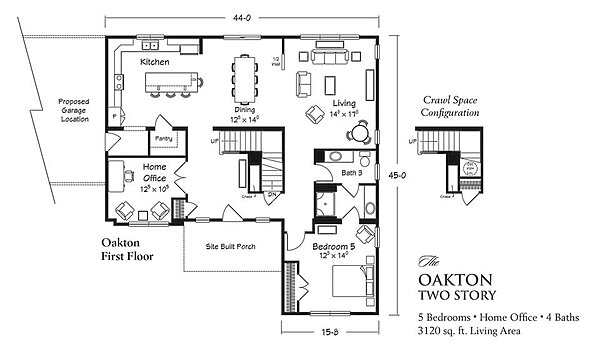 American Dream Collection / Oakton Layout 98607