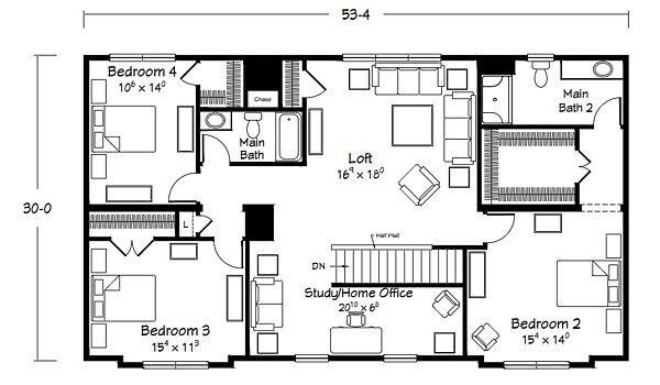 American Dream Collection / Shelton Creek 4Br Layout 98626