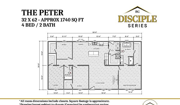 Disciple Series / The Peter 58 Layout 113543