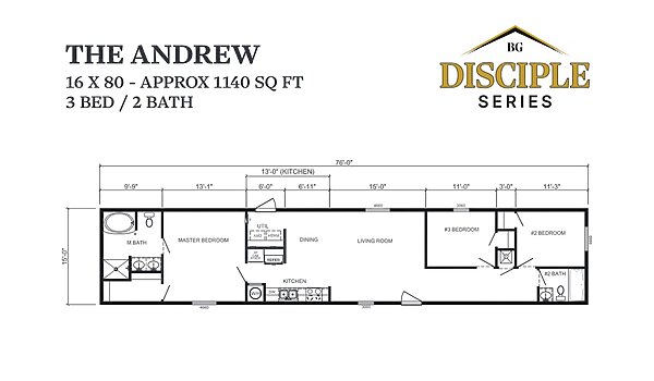 Disciple Series / The Andrew Layout 113548