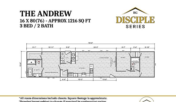 Disciple Series / The Andrew Layout 113548
