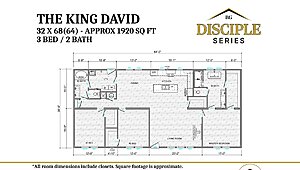 Disciple Series / The King David 64 Layout 113550