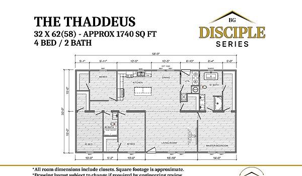 Disciple Series / The Thaddeus Layout 113552