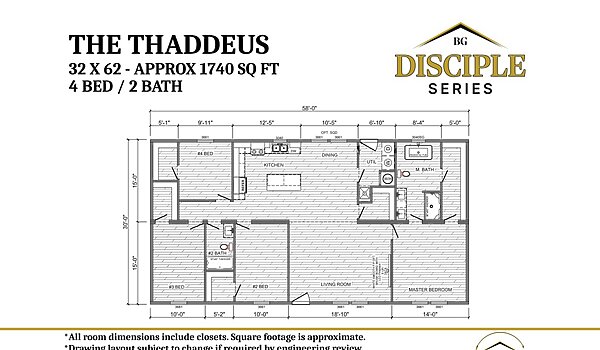 Disciple Series / The Thaddeus Layout 113552